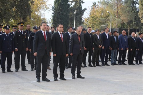10 Kasım Atatürk’ü Anma Günü’nde İlçemizde Tören Düzenlendi