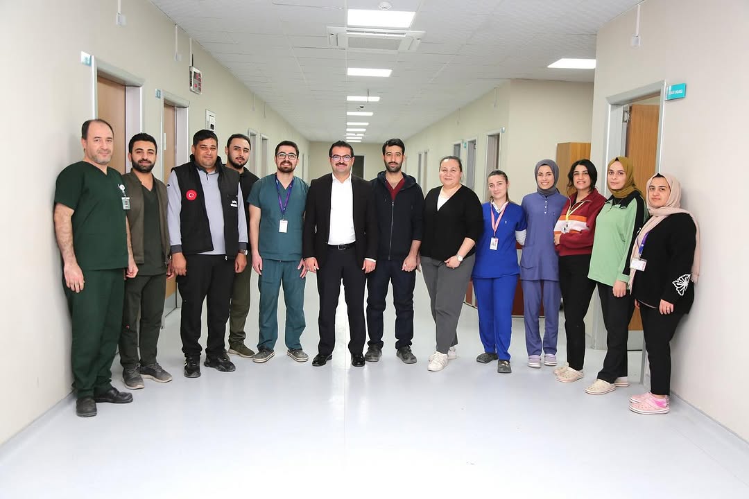 Kaymakamımız Harun Reşit HAN, 14 Mart Tıp Bayramı sebebiyle Harran Devlet Hastanesi’ni ziyaret etti.