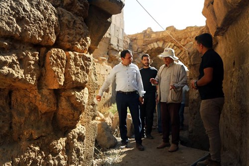 Harran Kalesi’ndeki Arkeolojik Kazılara Kaymakamlığımızdan Destek Devam Ediyor