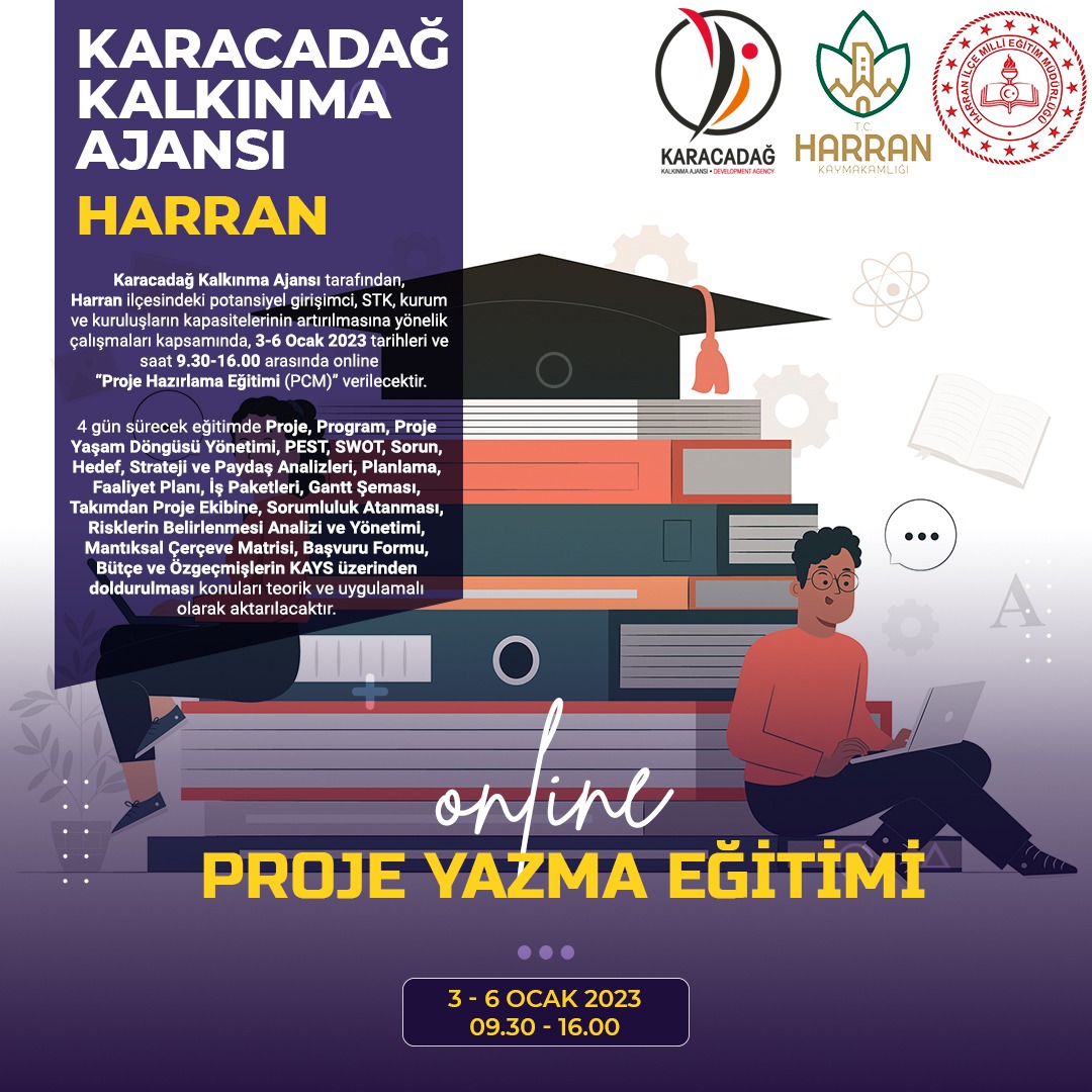 Karacadağ Kalkınma Ajansı Tarafından Harran'da Proje Yazma Eğitimi